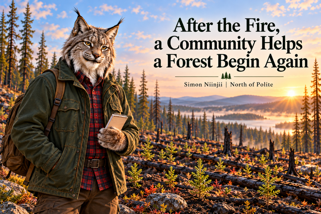 After the Fire, a Community Helps a Forest Begin&nbsp;Again
