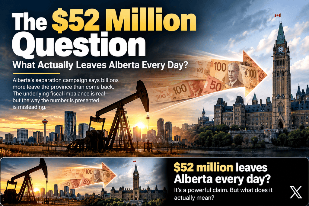 The $52 Million Question: What Actually Leaves Alberta Every&nbsp;Day?